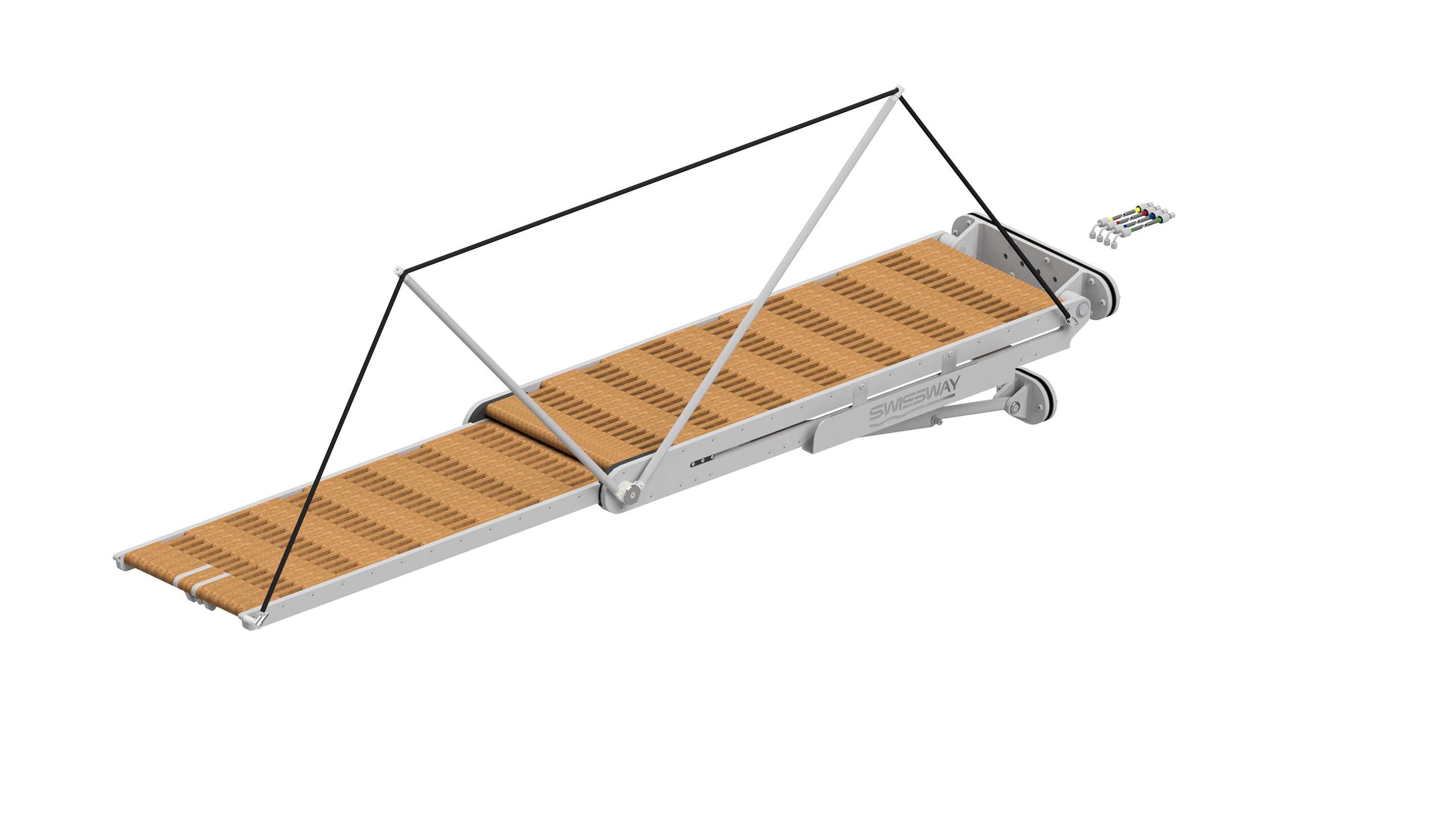 Swissway external gangway Rialto